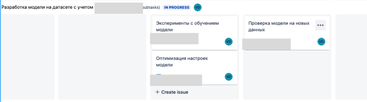 Обожаю Джиру за юзер сторисы
Вот сейчас с новым Пиэмом собираем проект.
Как было сначала:Задача в названием "Отпимизация настроек модели" | Сетка — социальная сеть от hh.ru