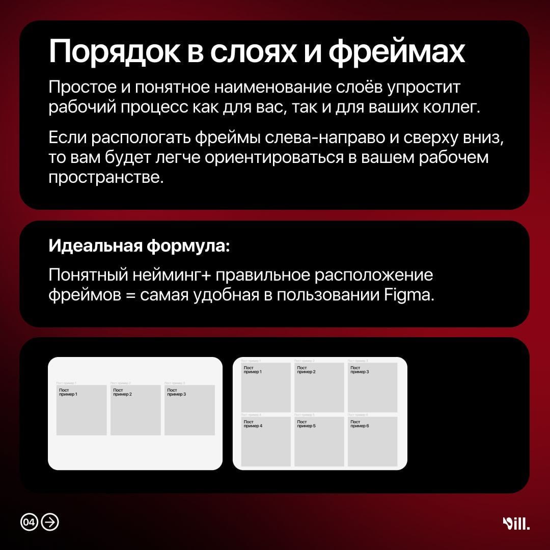 Немного полезностей о том, как навести порядок в Figma.
#полезное
🖼 Figma за 60 секунд | Сетка — социальная сеть от hh.ru