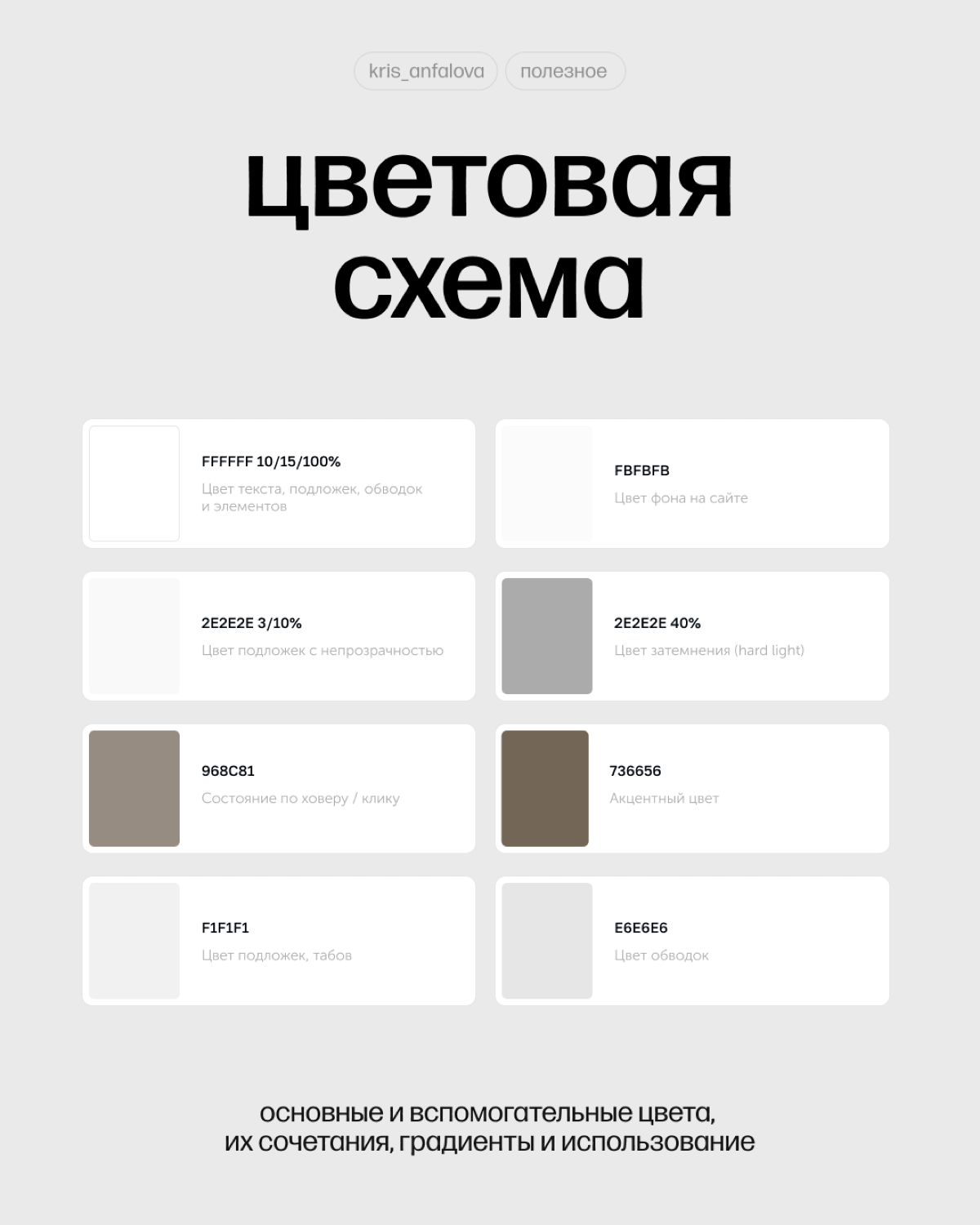 Основные элементы UI кита | Сетка — социальная сеть от hh.ru