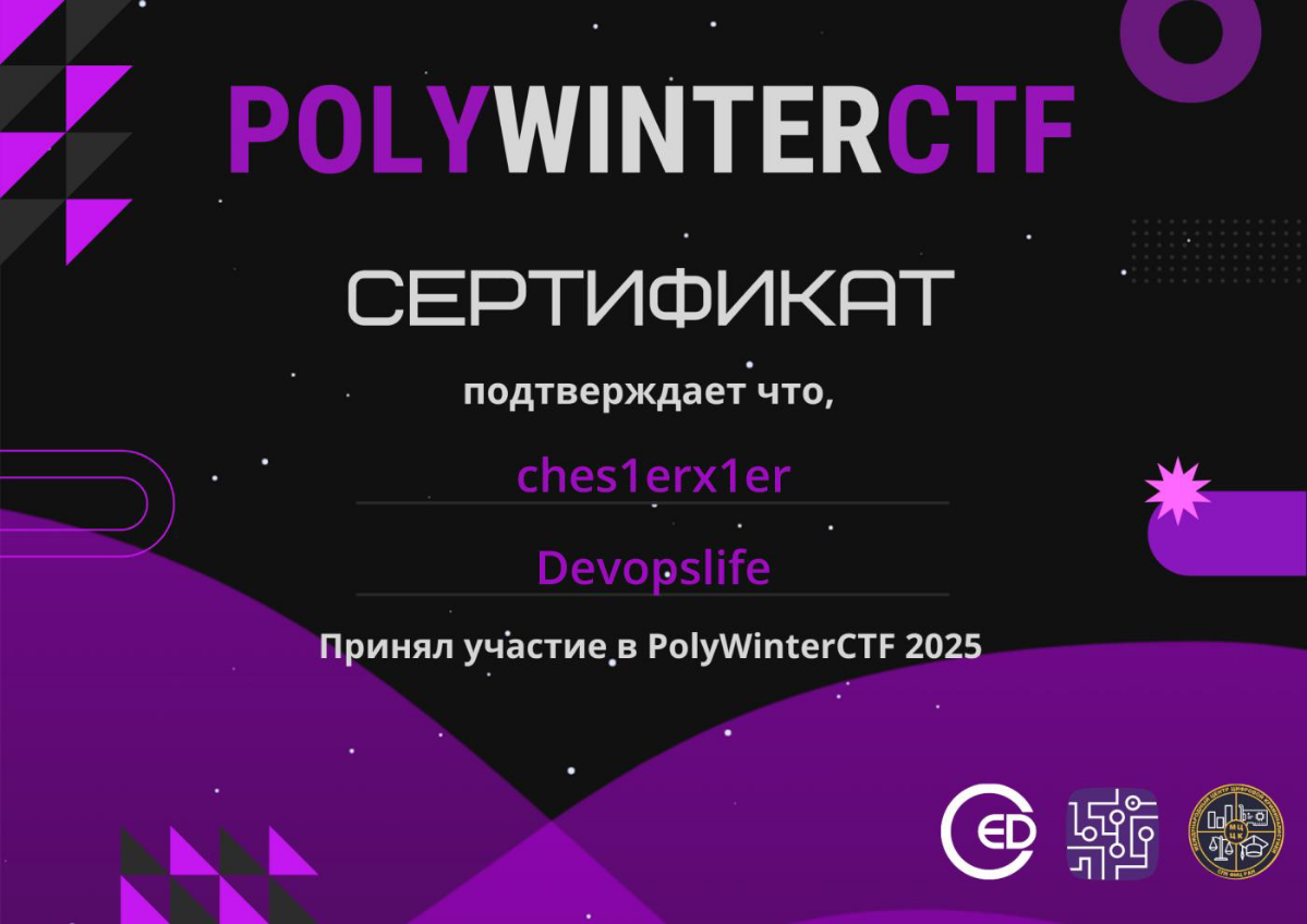 PolyWinterCTF | Сетка — социальная сеть от hh.ru