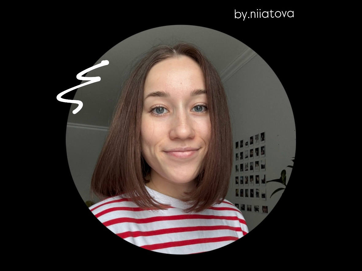 всем привет ✌🏻
меня зовут Лена, мне 24 года и я начинающий дизайнер.
последние полтора года я занимаюсь мобильной съемкой и визуалом в соц.сетях | Сетка — социальная сеть от hh.ru