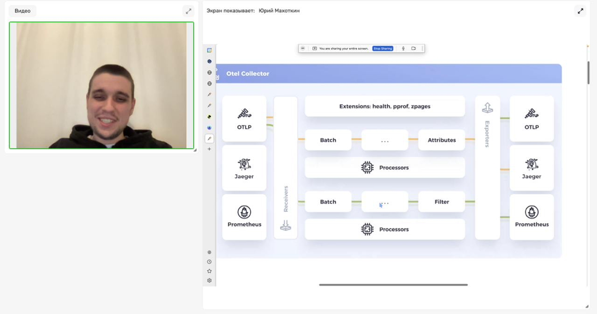 На прошлой неделе мы провели технический вебинар «Глубокое погружение в OpenTelemetry: разбор протокола и поддержки в GMonit» 😎
В рамках встречи детально разобрали внутренние механизмы открытого станд... | Сетка — социальная сеть от hh.ru