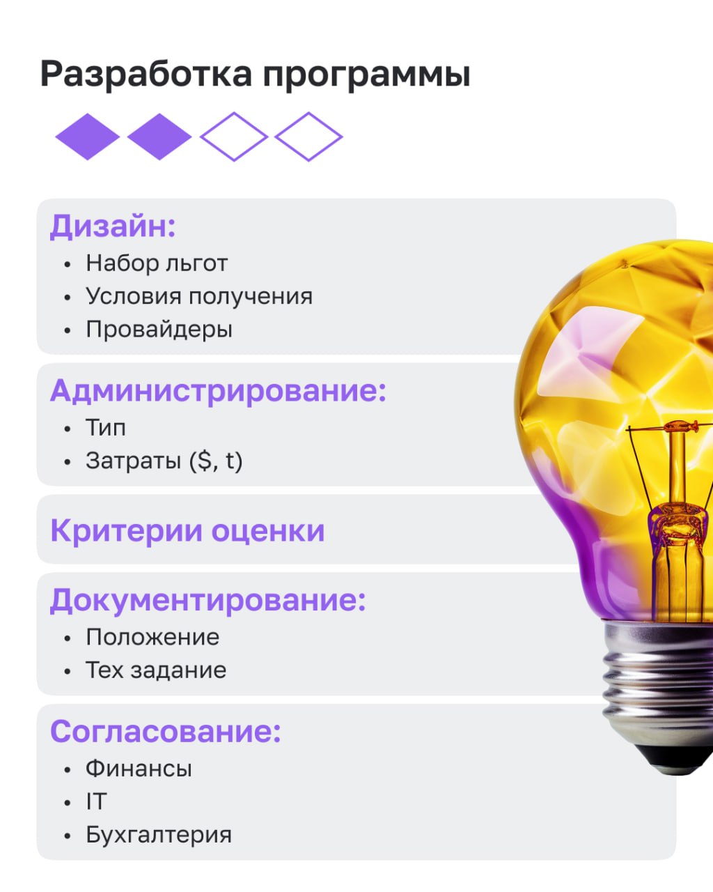 [Чек-лист] Как внедрить гибкие льготы 
Мир изменился и будет меняться дальше, и в сфере HR очень важно успевать за теми трансформациями, которые происходят с компаниями и персоналом | Сетка — социальная сеть от hh.ru