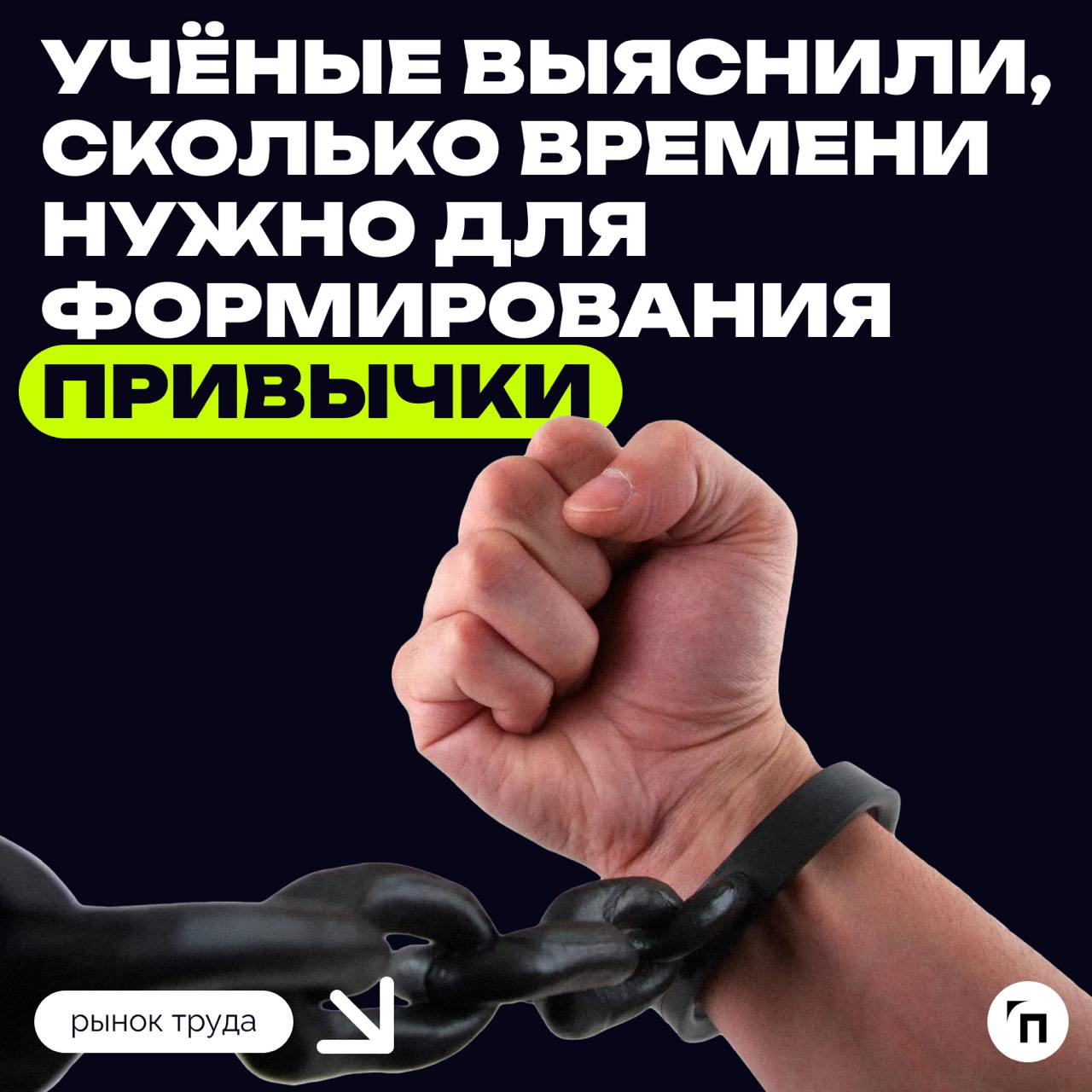 Учёные выяснили, сколько времени нужно для формирования привычки
Новое исследование специалистов из Университета Южной Австралии показало, что для формирования полезной привычки нужно в среднем два ме... | Сетка — социальная сеть от hh.ru