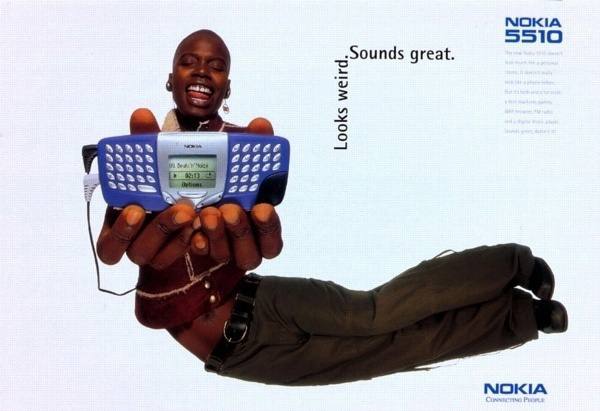 Странная, но креативная реклама Nokia 5510 из далекого 2001-го года.📱
«Выглядит странно. Звучит отлично.»
Nokia Connecting People.
#история | Сетка — социальная сеть от hh.ru