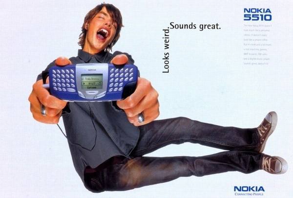 Странная, но креативная реклама Nokia 5510 из далекого 2001-го года.📱
«Выглядит странно. Звучит отлично.»
Nokia Connecting People.
#история | Сетка — социальная сеть от hh.ru