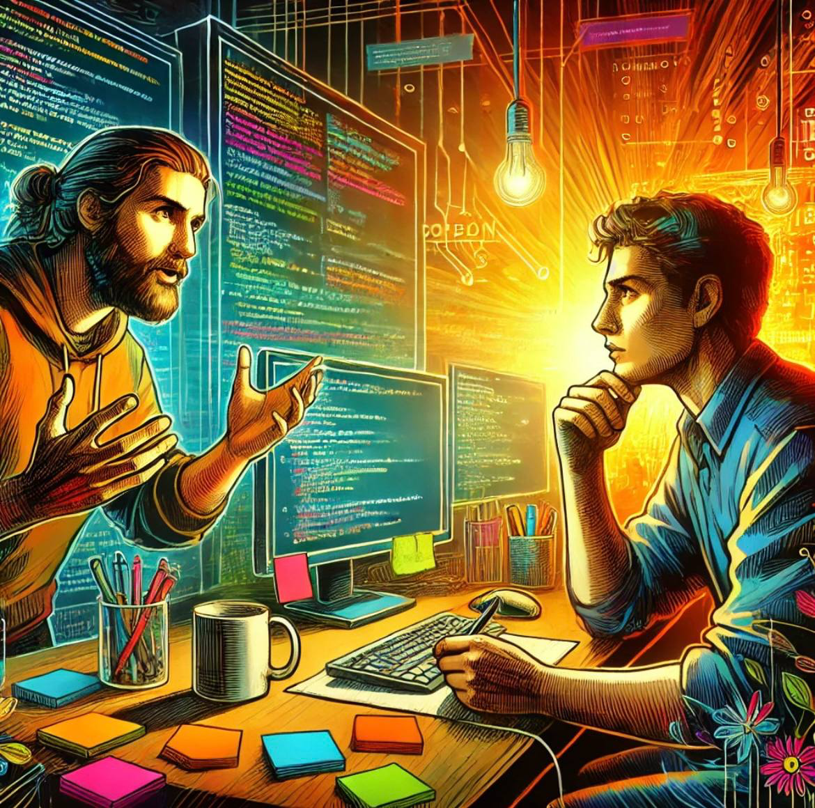 Как провести 1/1, чтобы не пришлось рефакторить всю команду?
Или как разговаривать, если случился конфликт
Продакты – это руководители сложных команд, собранных из технарей, которые, как известно, уме... | Сетка — социальная сеть от hh.ru