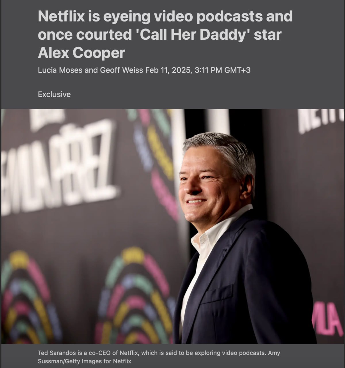 Netflix явно недоволен тем, что пользователи чаще стали смотреть YouTube на телевизоре, и потихоньку двигает фишки в сторону подкастов | Сетка — социальная сеть от hh.ru