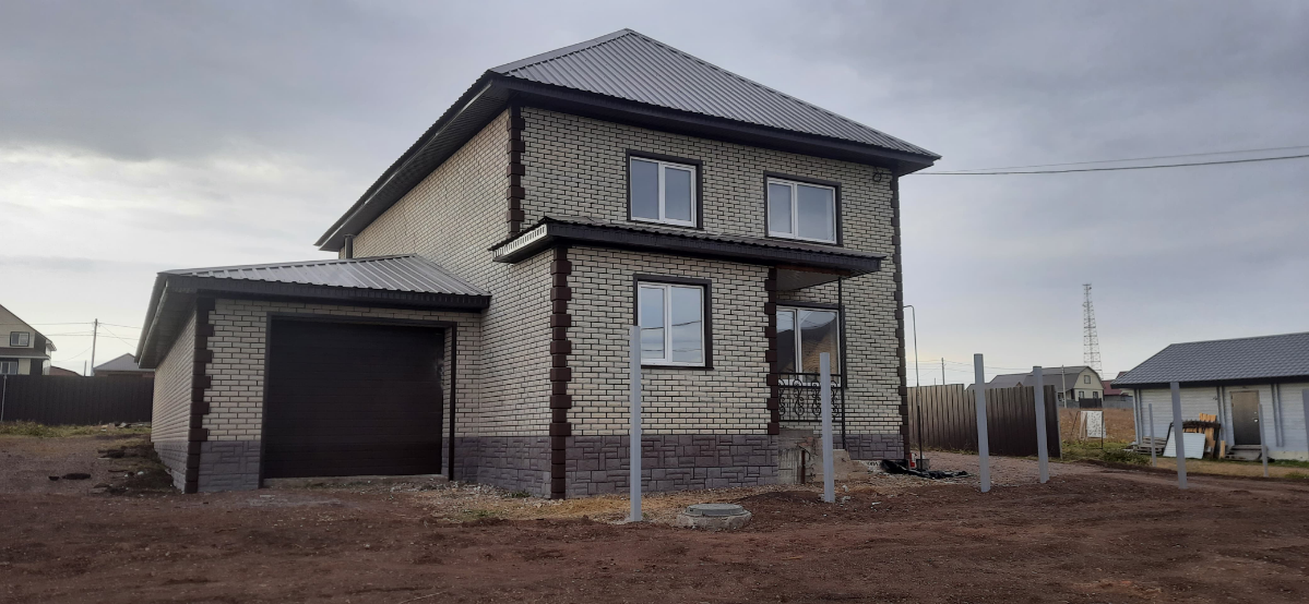 🌟Вот так преобразился фасад дома у нашего заказчика Марселя из г | Сетка — социальная сеть от hh.ru