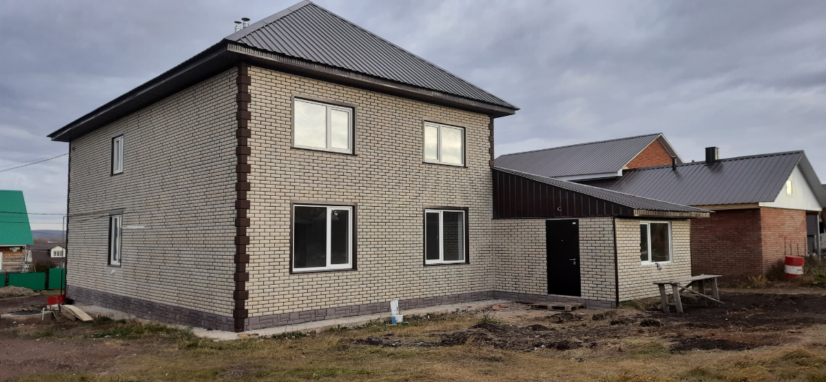 🌟Вот так преобразился фасад дома у нашего заказчика Марселя из г | Сетка — социальная сеть от hh.ru