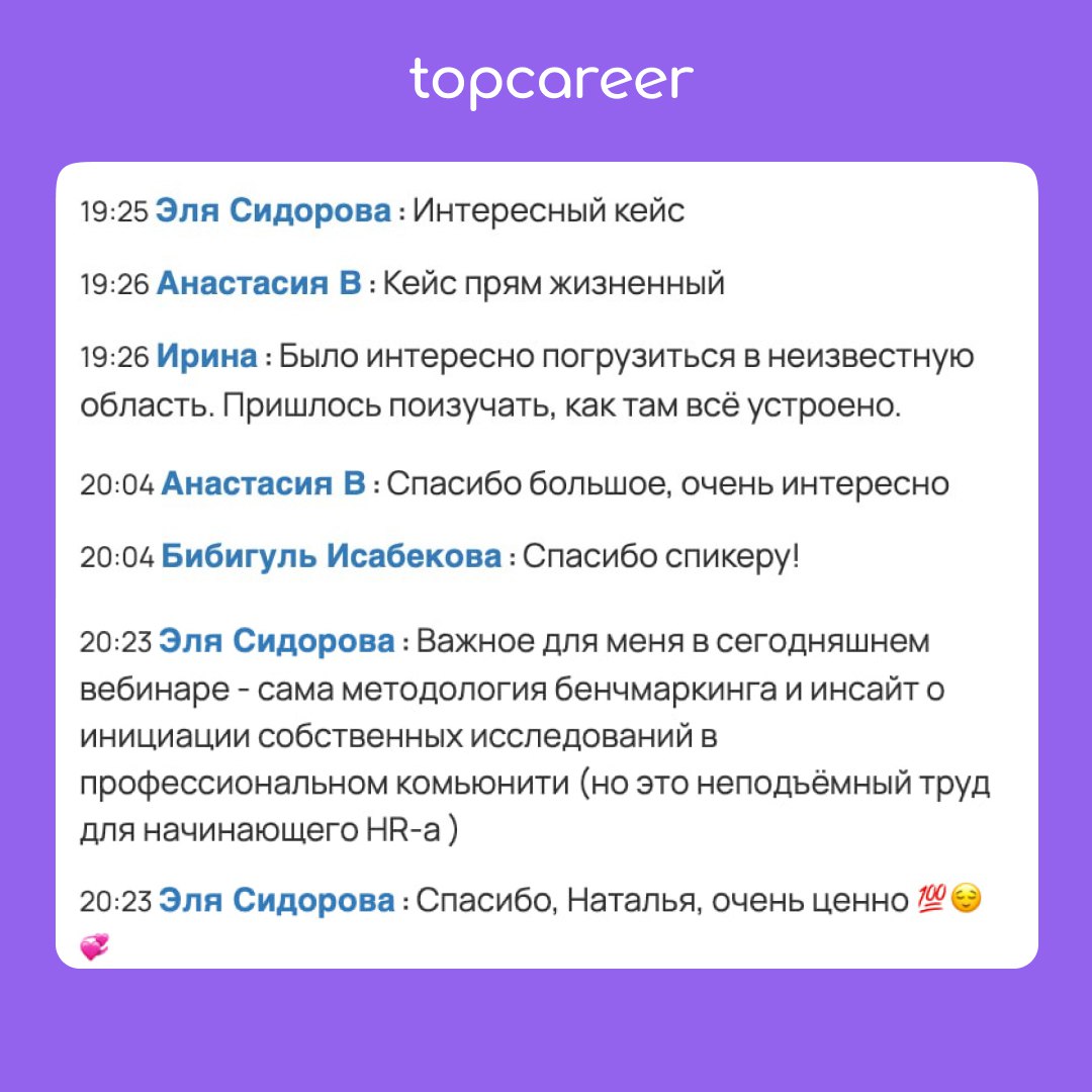 Недавно закончился наш Интенсив по компенсациям и льготам, где участники: ⚫️Проверяли себя и свои знания вместе в ТОПами рынка C&B;
⚫️Забрали инструменты и полезные материалы для работы с мотивацией; ... | Сетка — социальная сеть от hh.ru
