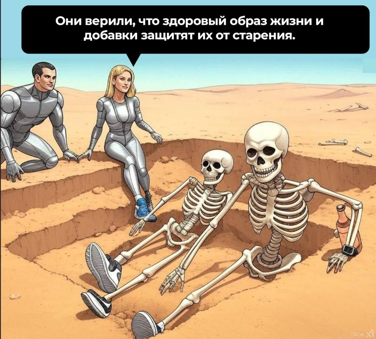Минутка философии перед сном: как вы относитесь к идее радикального продления жизни? Ну, так раза в два-три, а то и вовсе до бессмертия | Сетка — социальная сеть от hh.ru