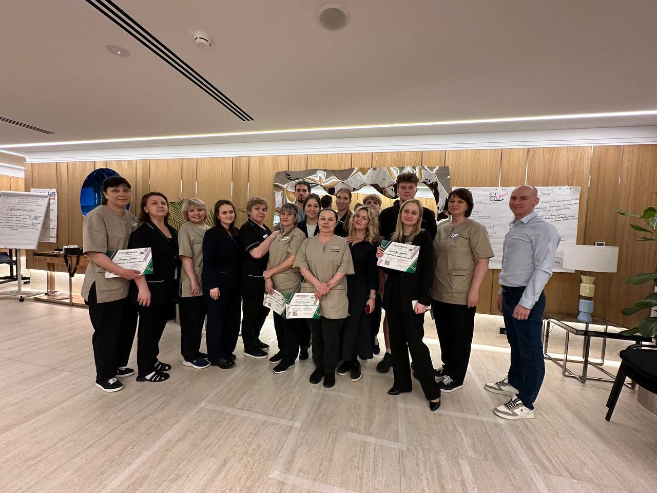 ⛳️ Провели 4 замечательных дня с командой AK BARS Golf&Resort на тренингах по Эффективному взаимодействию команды и Wow-сервису ⭐️
🌟Творили чудеса командной работы 
🌟Придумывали идеи волшебства для го... | Сетка — социальная сеть от hh.ru