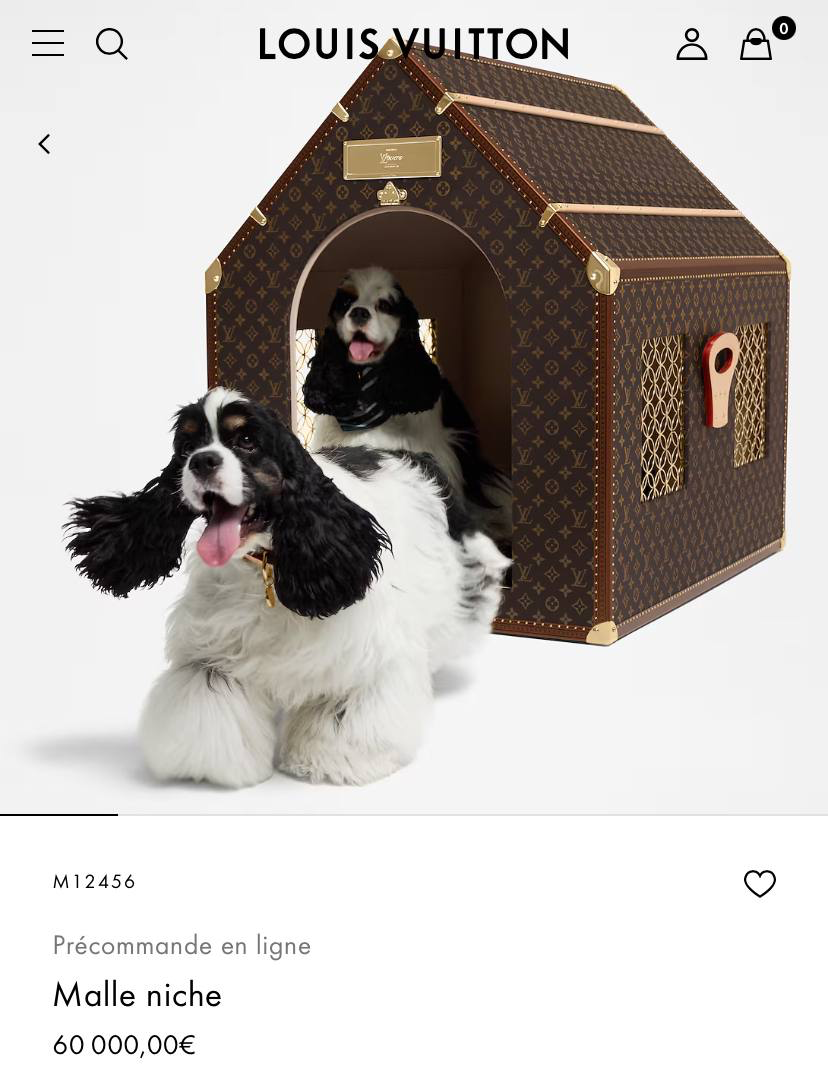 Красиво жить не запретишь😁
Модный дом LOUIS VUITTON представил в своей новой коллекции для питомцев роскошную будку для собак 🐕 Идейный вдохновитель и создатель этого шедевра Фарреллом Уильямсом | Сетка — социальная сеть от hh.ru