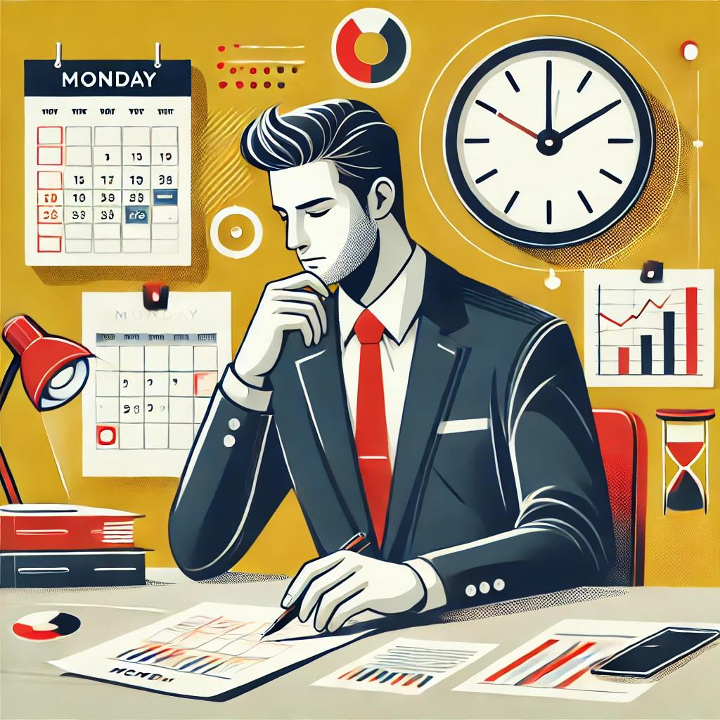 Почему понедельник – идеальный день для сложных решений?
Понедельник часто воспринимается как тяжелый день, но на самом деле это лучшее время для принятия важных решений. Почему? Давайте разберемся | Сетка — социальная сеть от hh.ru