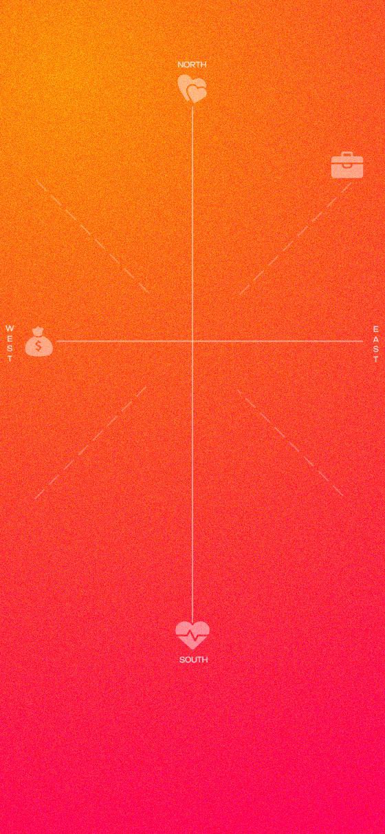 Не знаете как разместить приложения на экране ? Расставить по фэн-шуй!
Почему бы и нет. Именно так подумали ребята из McCann Singapore | Сетка — социальная сеть от hh.ru