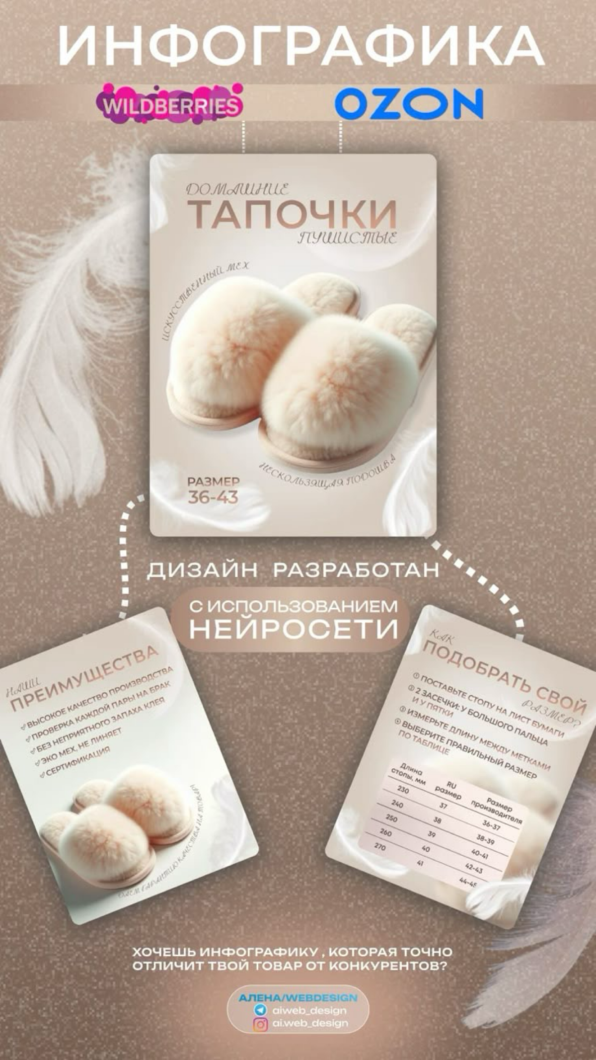 Привет!
Создам уникальный дизайн, который точно выделит твою карточку среди конкурентов.
напиши мне, обсудим детали🫶🏻
https://t.me/Juliuslia | Сетка — социальная сеть от hh.ru