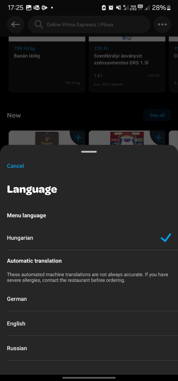 В Будапеште в сфере доставки продуктов есть масса плюсов. Например, в некоторых районах вам без проблем могут привезти вечером любимый бельгийский Tripel Karmeliet или дымный Laphroaig | Сетка — социальная сеть от hh.ru