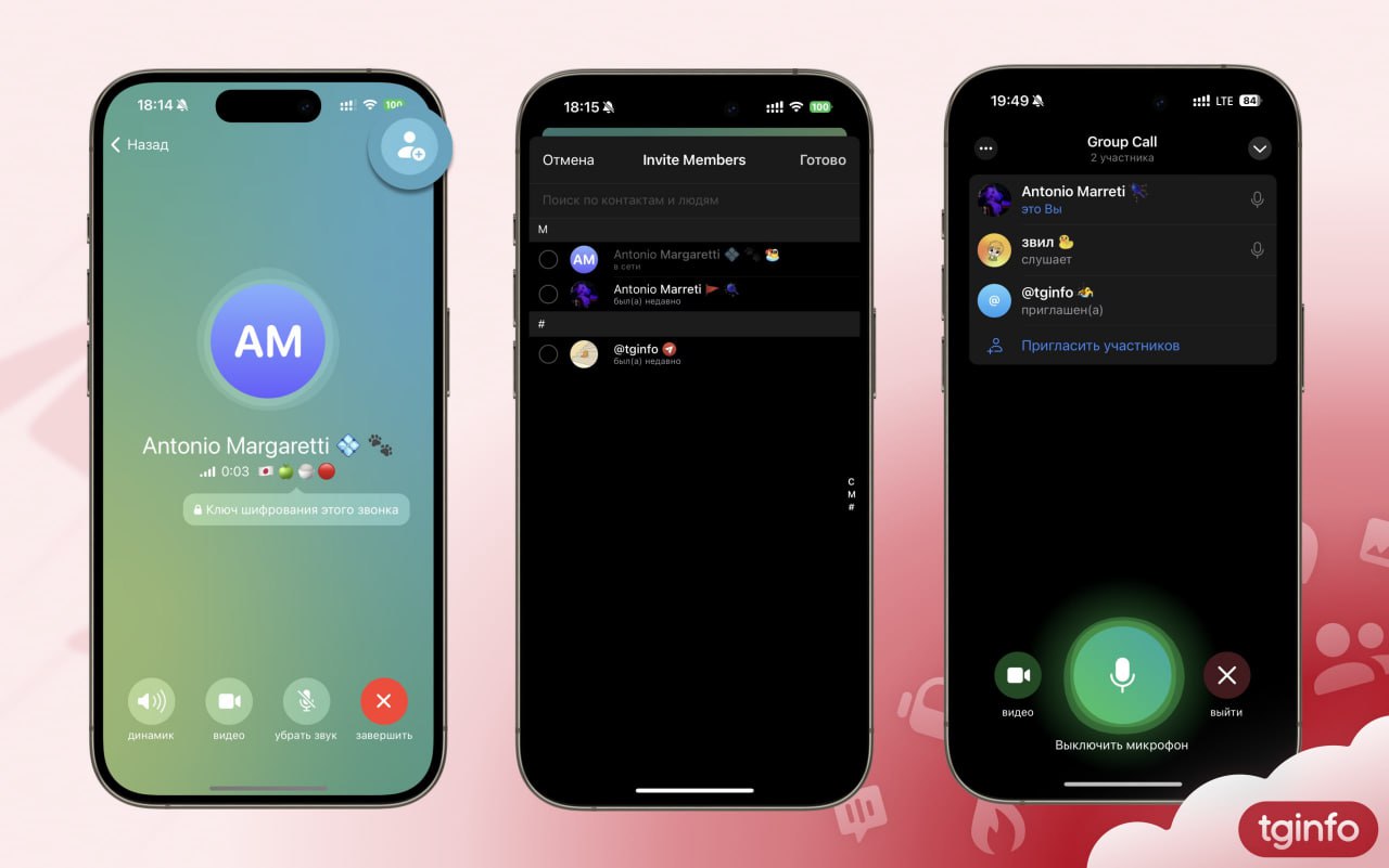 telegram тестирует «конференции» — теперь можно устраивать групповые звонки, не привязываясь к чатам и каналам | Сетка — социальная сеть от hh.ru