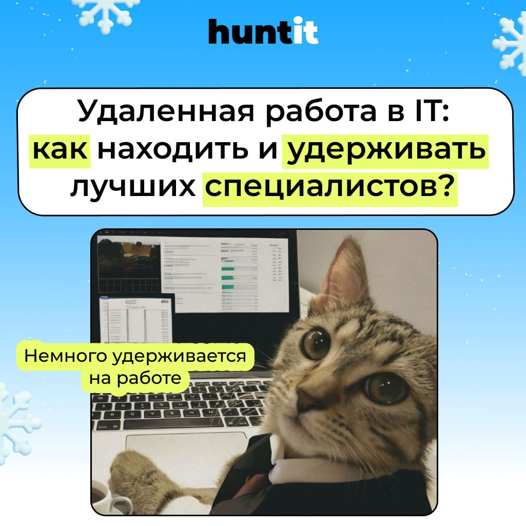👨‍💻 Удаленная работа в IT: как находить и удерживать лучших специалистов?
Мы уже несколько лет помогаем IT-компаниям находить талантливых специалистов, которые не просто закрывают вакансии, а становят... | Сетка — социальная сеть от hh.ru