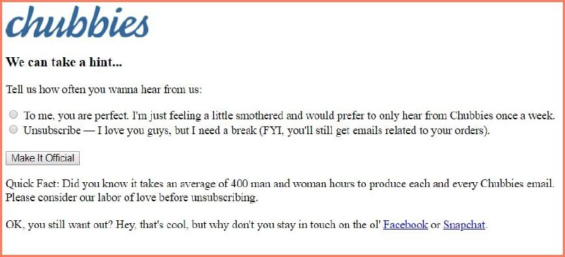 Единственный тип страниц в интернете, которую нужно читать внимательно
Это страница отписки от email-рассылки | Сетка — социальная сеть от hh.ru