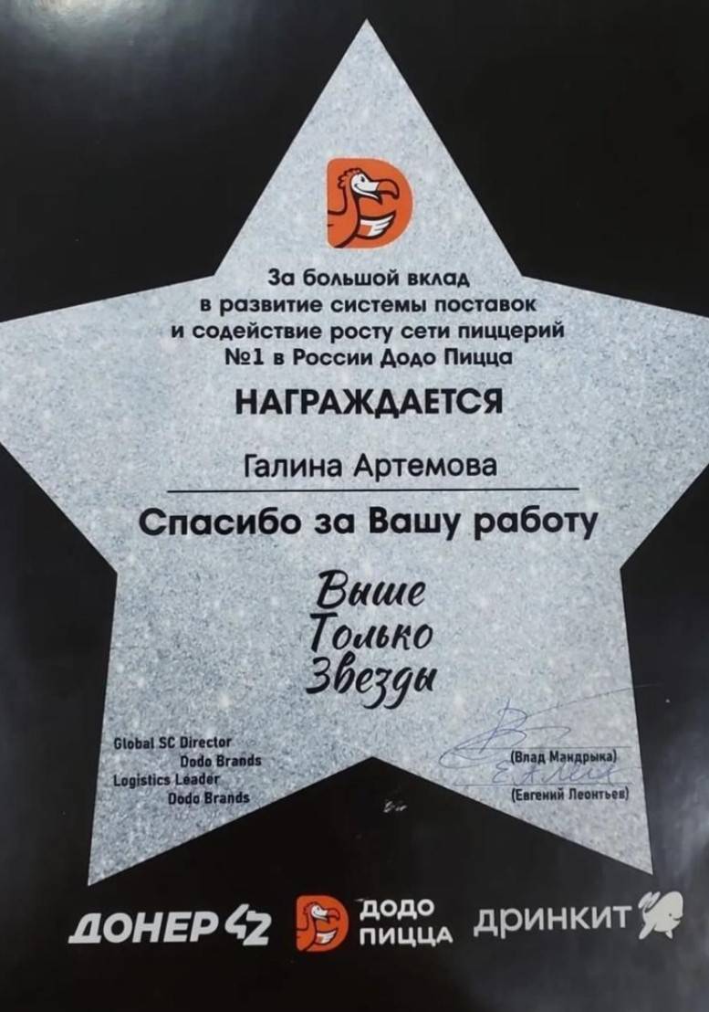 Галина Артемова