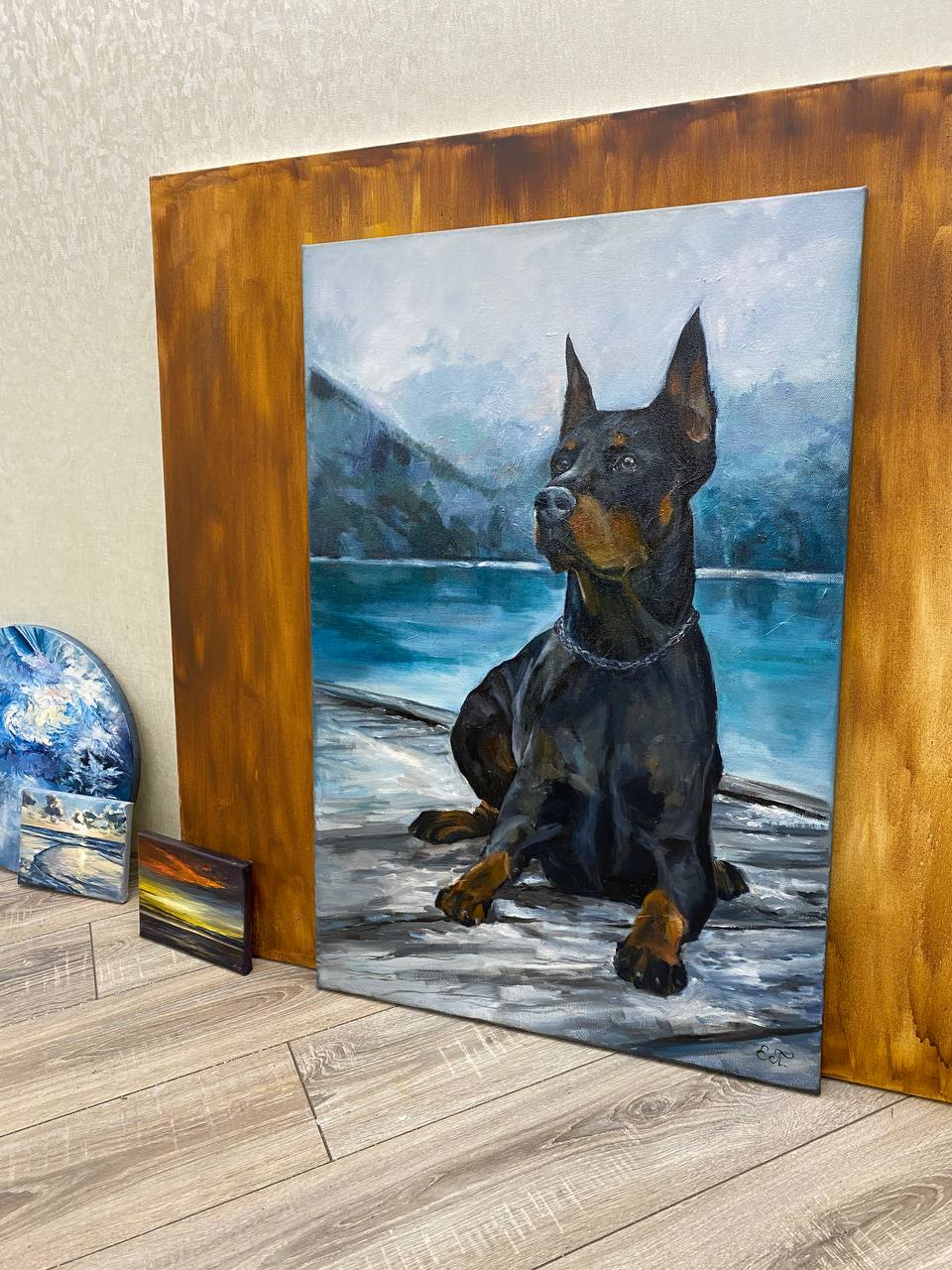 Привет, дорогие! На днях отдала два заказа🖼️🖼️
Расставаться с картинами всегда грустно, но это часть моего дела, которое я очень люблю ♥️👩🏻‍🎨🎨🖼️✨🪄
Для чего дома живопись? А ещё и домашнее животное? Да... | Сетка — социальная сеть от hh.ru