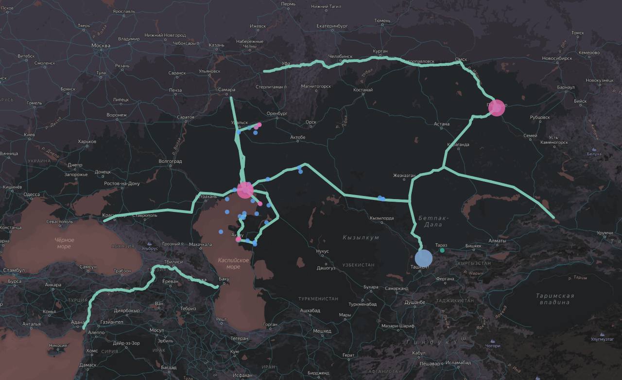 В январе 2025 года по КТК было прокачено 4.9 миллиона тонн нефти из Казахстана. План на март составлял - 5.2 миллиона | Сетка — социальная сеть от hh.ru