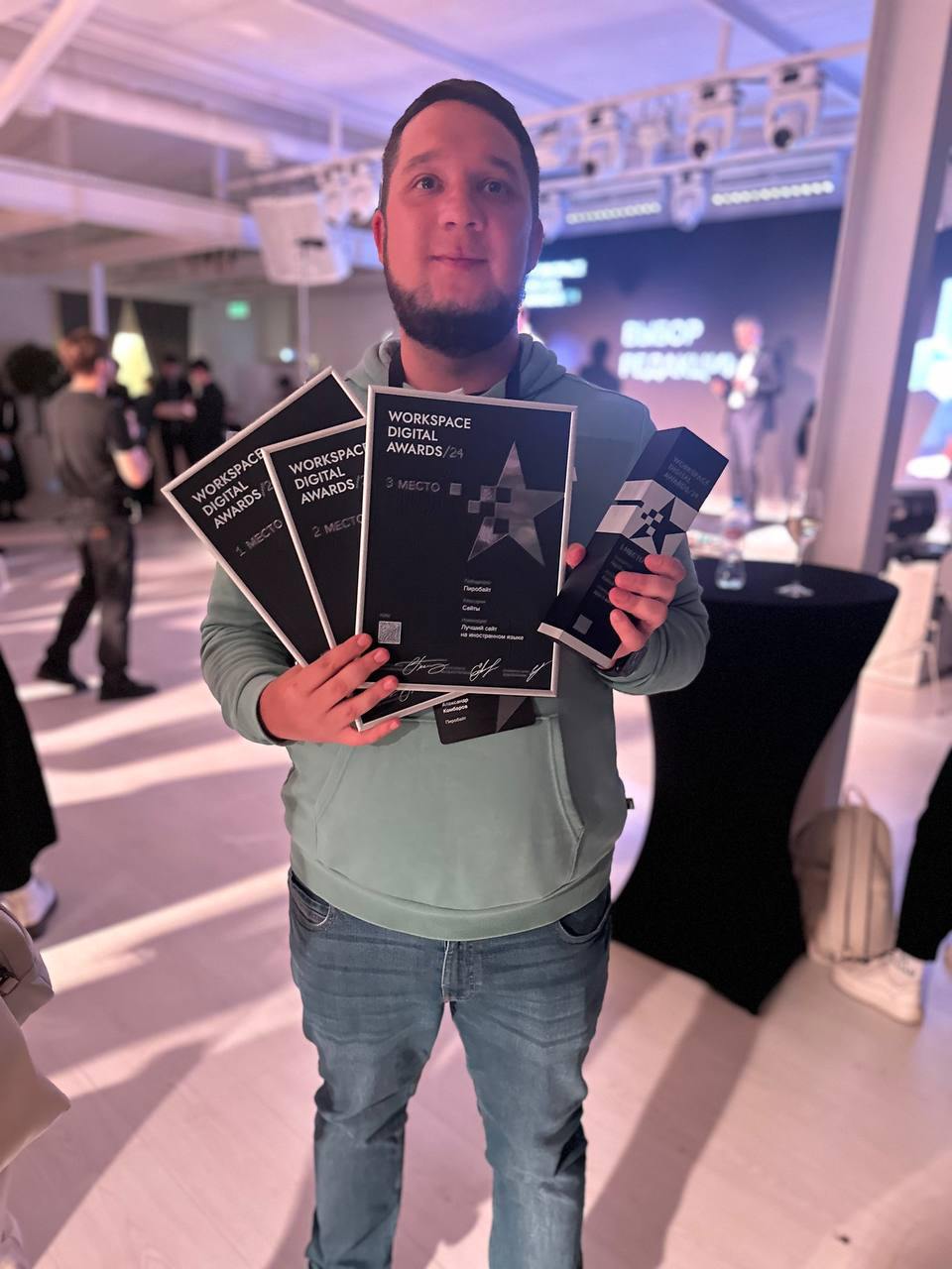 WDA – мы идем! 
Сегодня завершили публикацию кейсов на Workspace Digital Awards. 
Workspace Digital Awards — престижнейшая международная премия в сфере digital | Сетка — социальная сеть от hh.ru