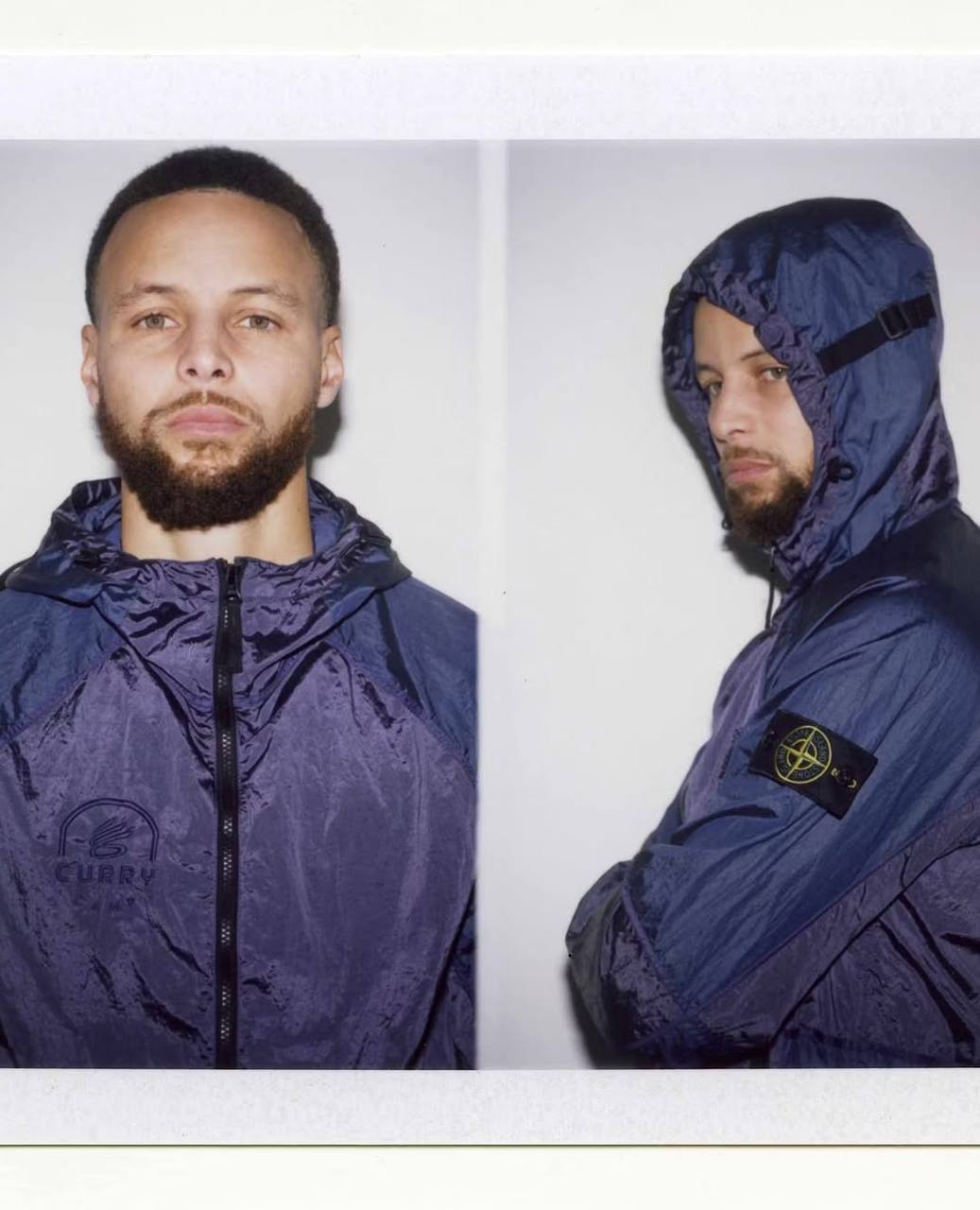 Стеф Карри стал амбассадором Stone Island. Curry Brand (принадлежит Under Armour) и Stone Island вместе выпустили закрытую капсулу одежды, а лицом рекламной кампании стал сам Карри | Сетка — социальная сеть от hh.ru