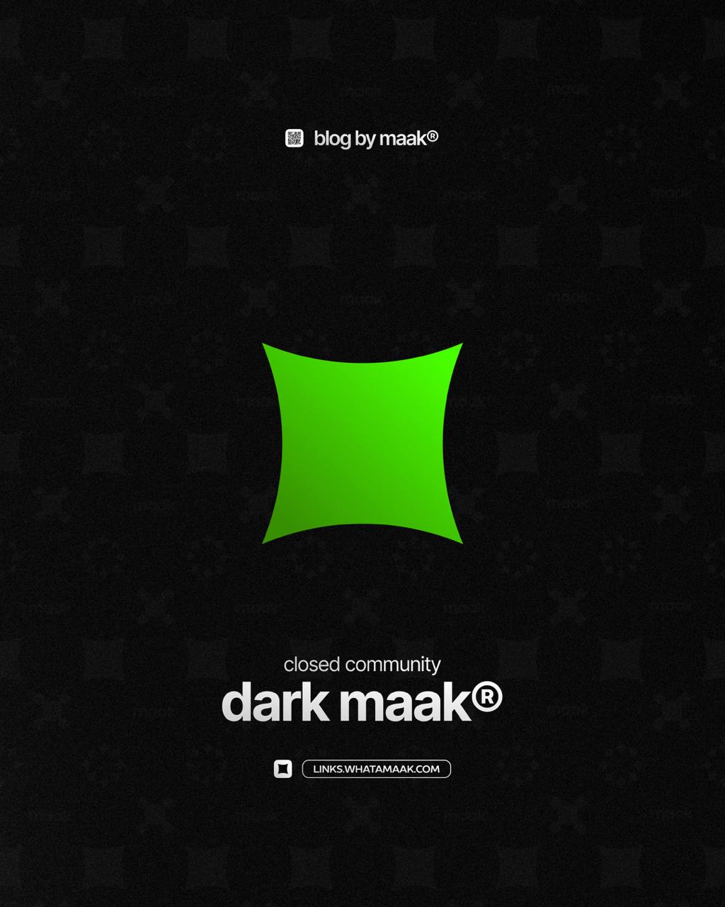 ◽️ Закрытый клуб dark maak®
Пришло время открыть новый этап для нашей команды. За годы работы мы накопили огромный багаж опыта, знаний и инсайтов | Сетка — социальная сеть от hh.ru