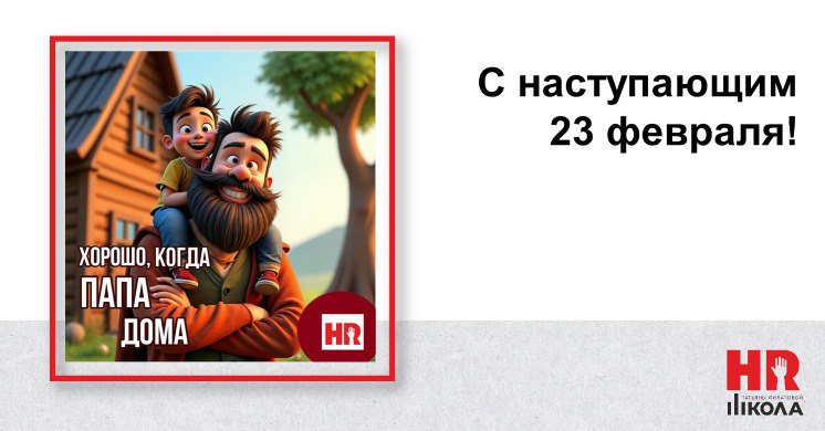 Всех мужчин поздравляем с наступающим 23 февраля!  Пусть не нужно будет никогда никого защищать, потому что никто не будет ни на кого нападать! Пусть мирным будет небо, а папа - всегда дома! Вечерами❤... | Сетка — социальная сеть от hh.ru