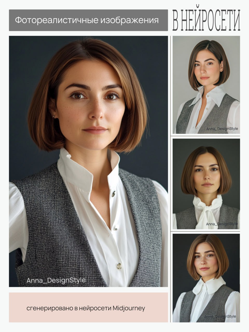 Продолжаю заниматься созданием реалистичных фотографий в нейросетях.
Навык очень полезный и я очень активно использую его при создании инфографики и контента для своих соцсетей и каналов | Сетка — социальная сеть от hh.ru