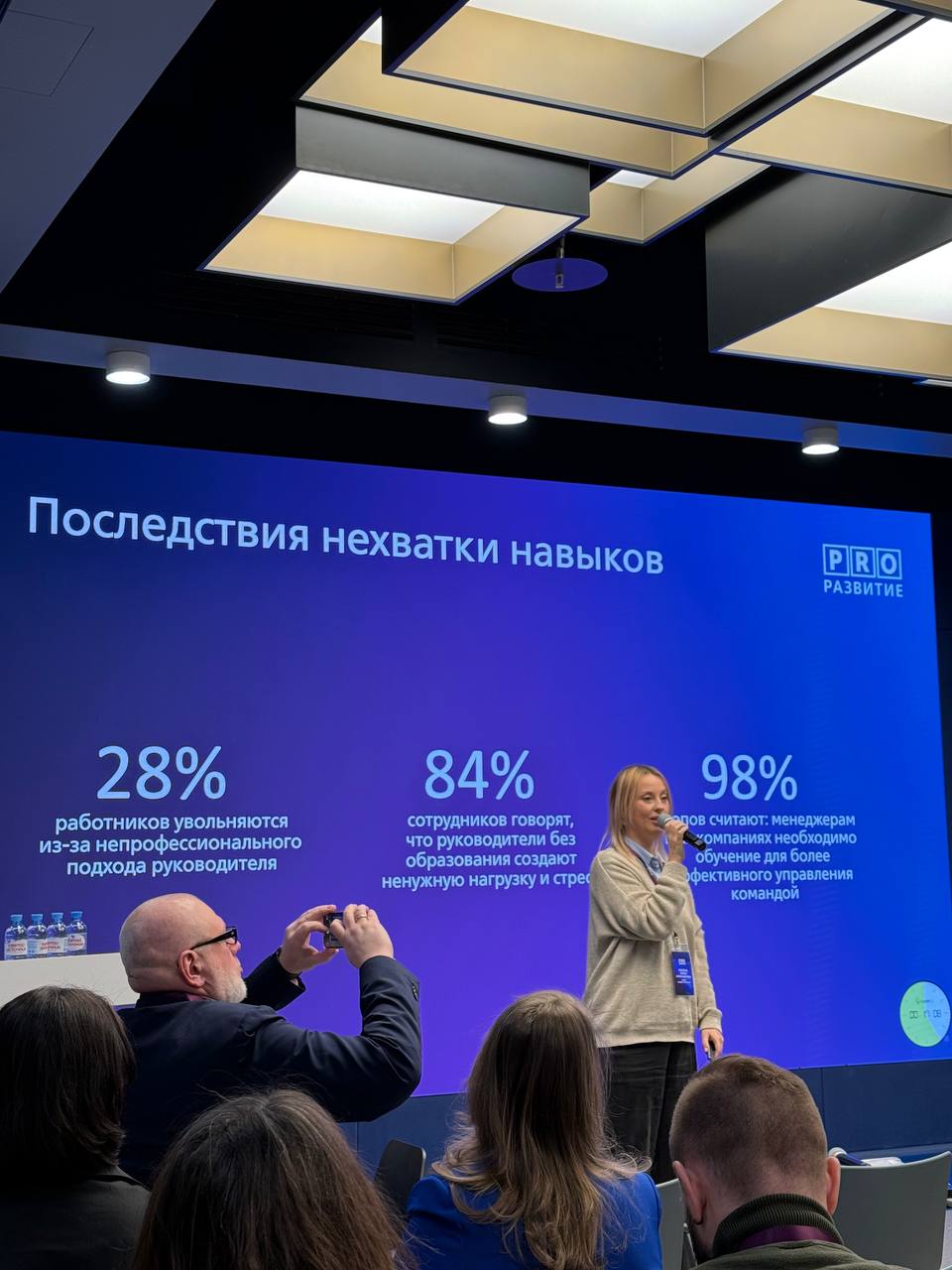 Небольшой фотоотчет с конференции ПроРазвитие, прошедшей в январе📸 | Сетка — социальная сеть от hh.ru