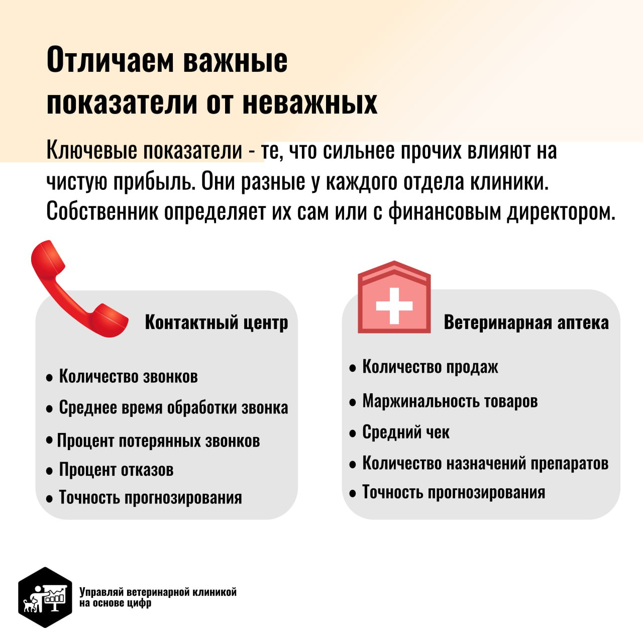 Принцип 3+5 помогает владельцам ветеринарных клиник не запутаться в отчётах и сосредоточиться на наиболее важных аспектах бизнеса | Сетка — социальная сеть от hh.ru