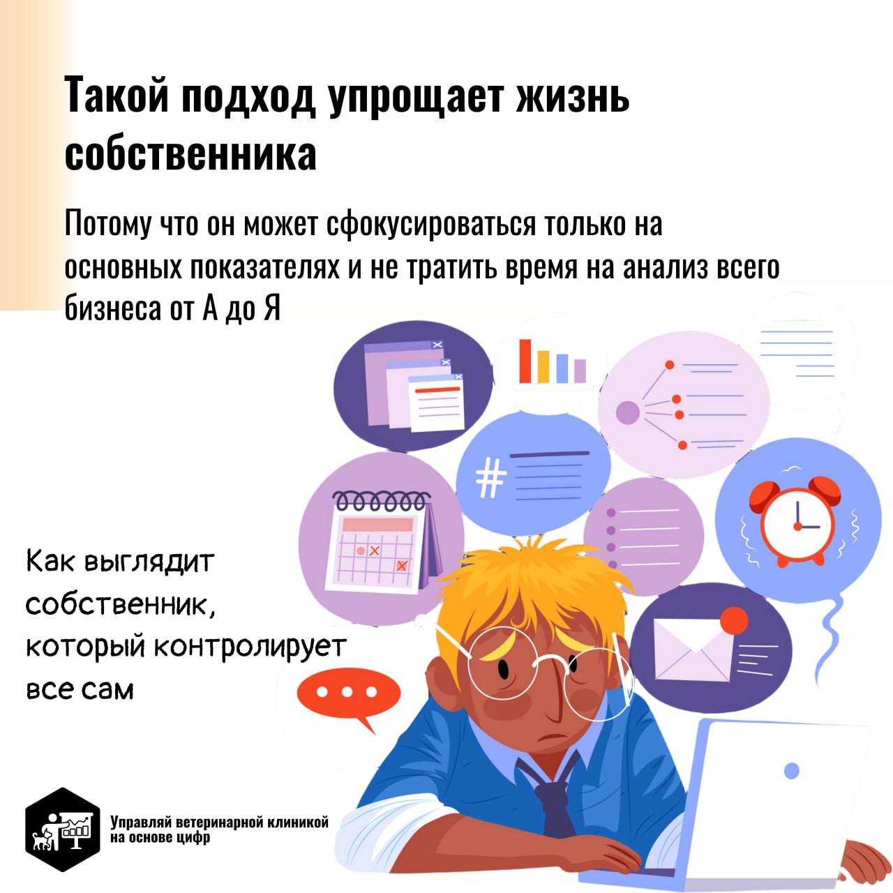 Принцип 3+5 помогает владельцам ветеринарных клиник не запутаться в отчётах и сосредоточиться на наиболее важных аспектах бизнеса | Сетка — социальная сеть от hh.ru