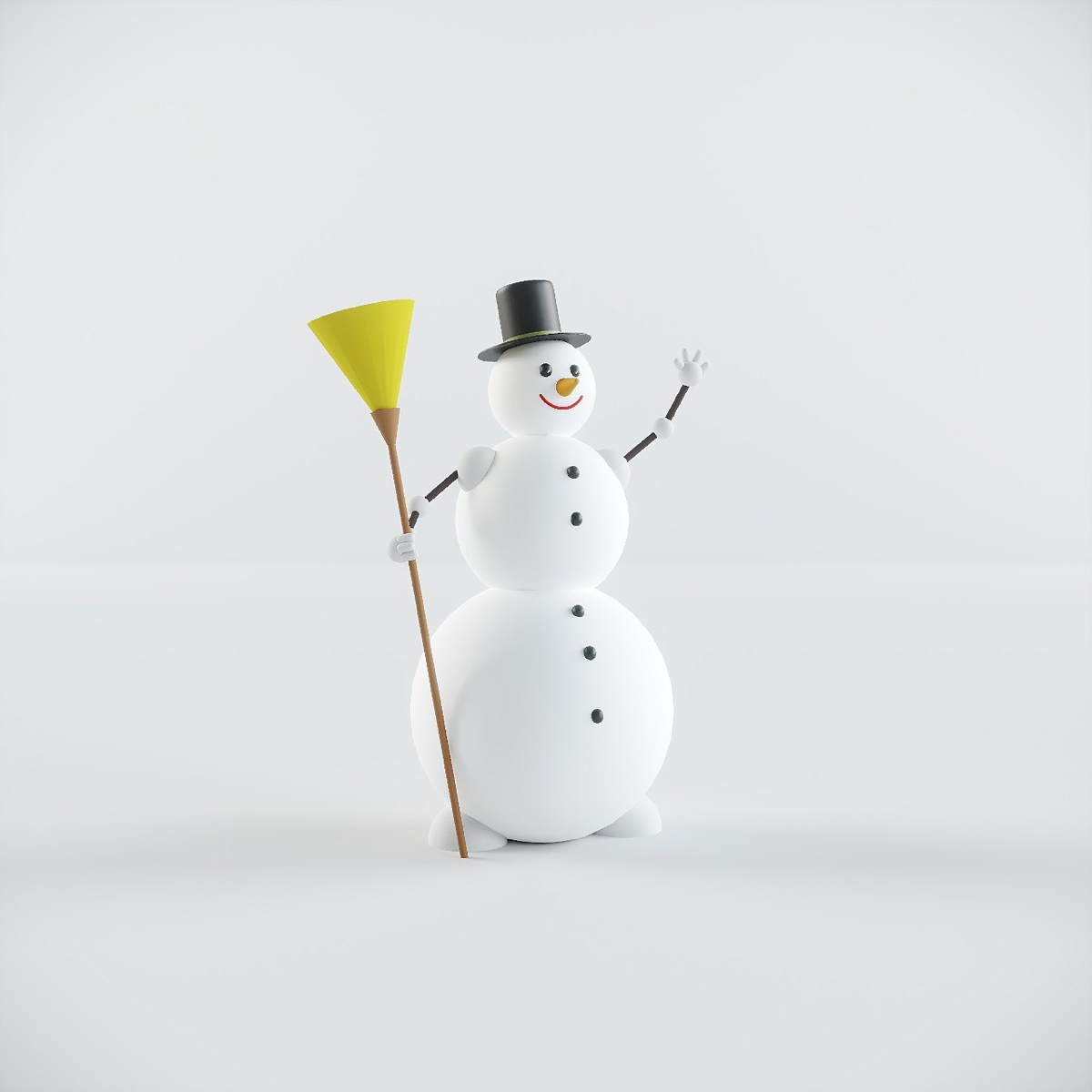 Ледяное начало моего 3D-приключения!🥶
Во время обучения программы 3d max, моей первой домашней работой было сделать СНЕГОВИКА☃
Это на удивление было просто)
Но все сложности постижения 3d maxs ждали м... | Сетка — социальная сеть от hh.ru