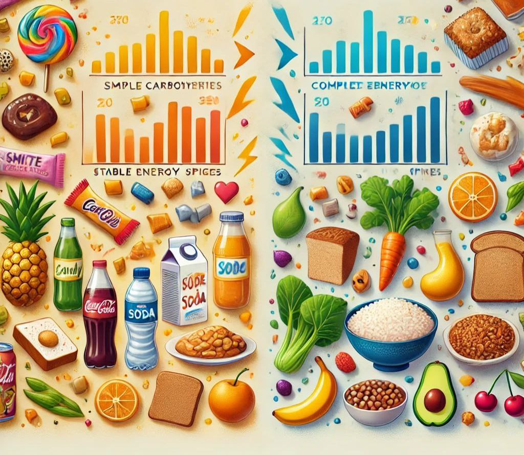 🧁Простые vs. сложные углеводы: кто на самом деле полезнее? 🤔
Когда речь заходит об углеводах, первое желание многих — вычеркнуть их из рациона совсем | Сетка — социальная сеть от hh.ru