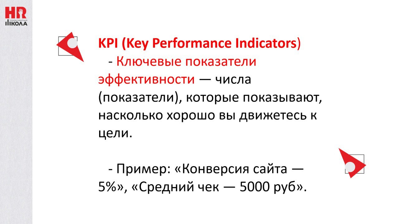 KPI, ОКР и ЦКП использование подходов в едином методе.
.
Постулат: Ценный Конечный Продукт в этом подходе будет главным. Он должен быть определен сквозным образом для всей компании | Сетка — социальная сеть от hh.ru