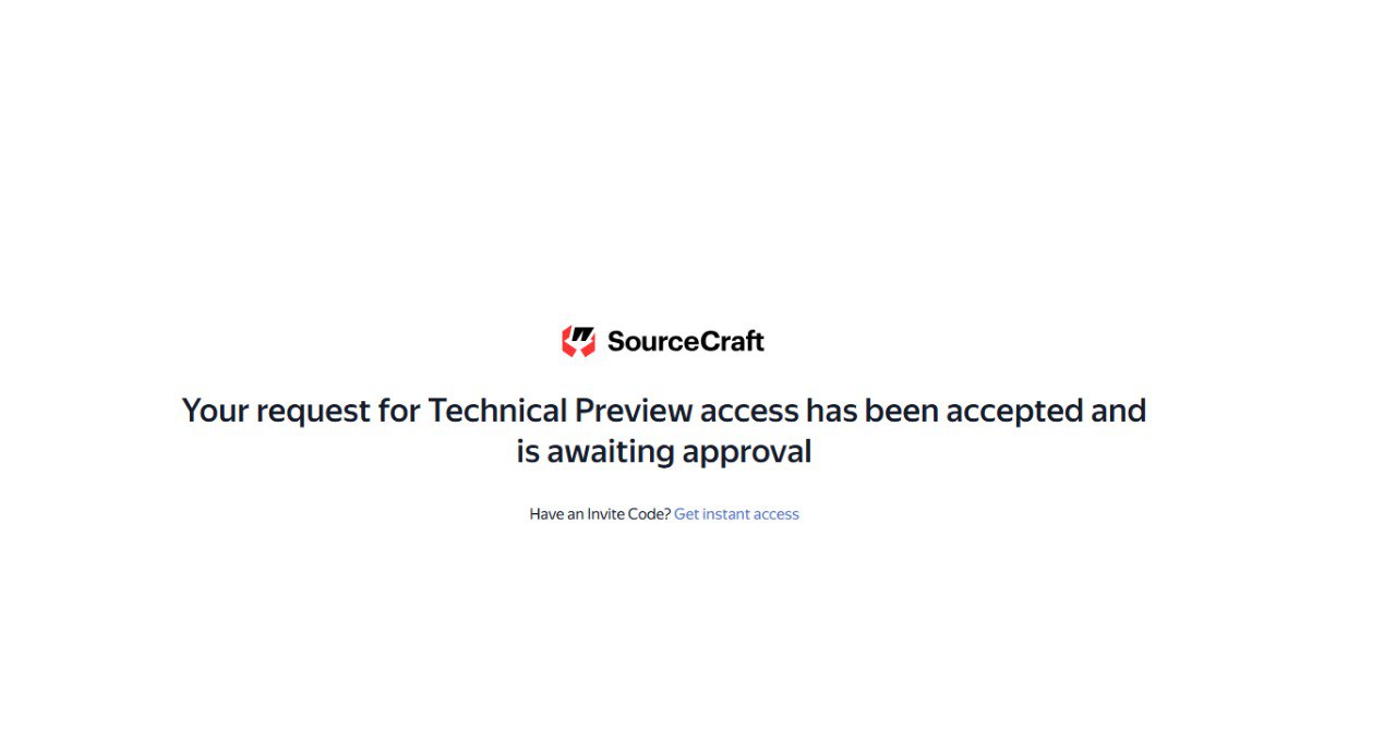 Кто уже тестировал? Как вам?
https://sourcecraft.dev/access-preview | Сетка — социальная сеть от hh.ru