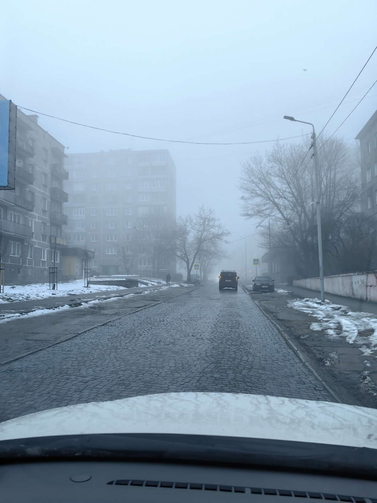 Калининград утро, дорога до офиса 🌫️ | Сетка — социальная сеть от hh.ru