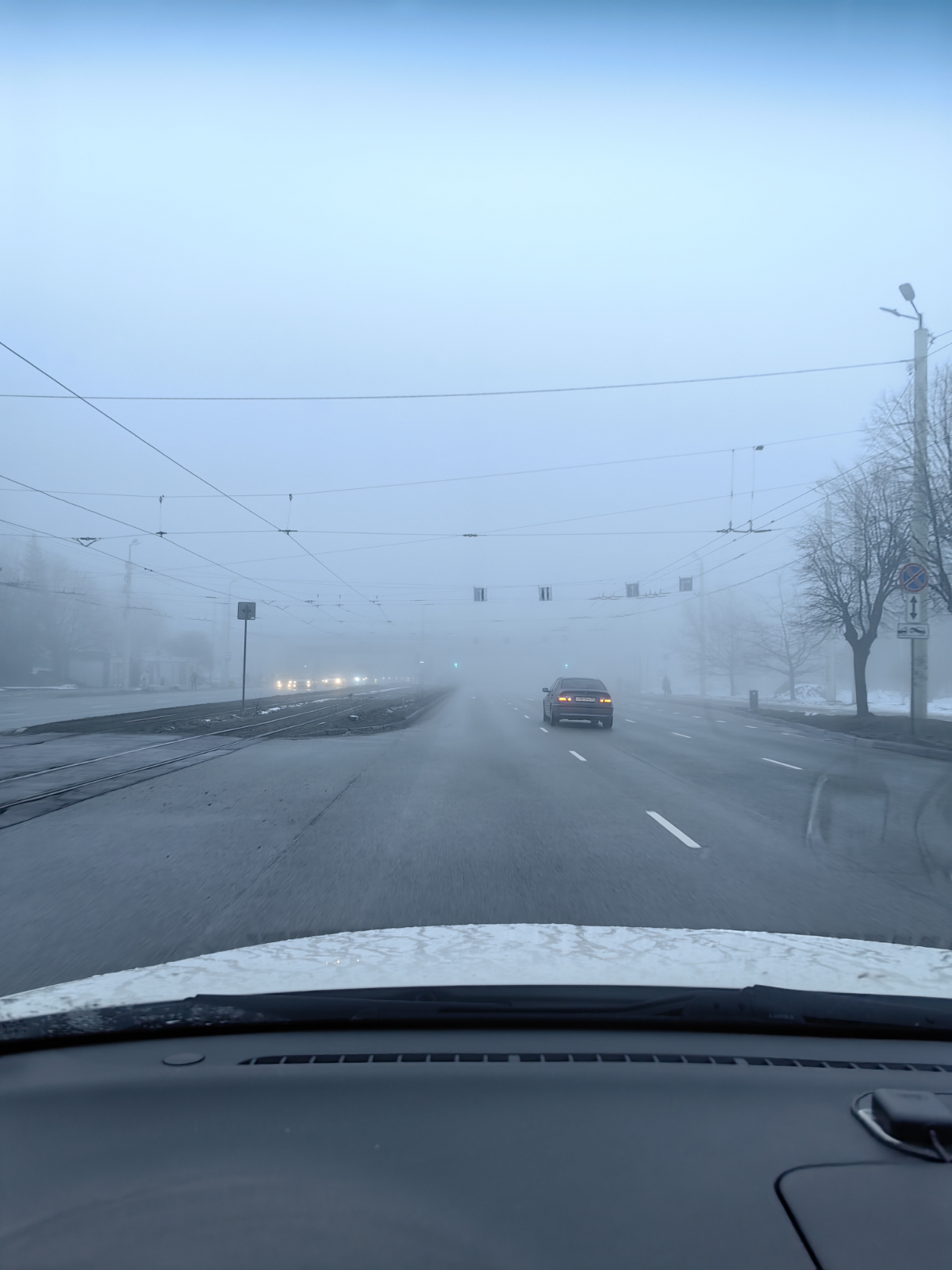 Калининград утро, дорога до офиса 🌫️ | Сетка — социальная сеть от hh.ru