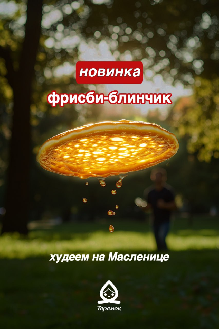 Теремок врывается на рынок спортивных товаров вместе с фрисби-блинчиком | Сетка — социальная сеть от hh.ru