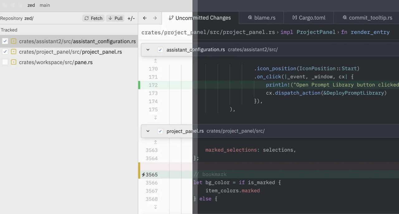 Если вы (из-за меня конечно) пересели на Zed но страдаете без интеграции с Git - вот тут надо записываться на бету, дают интерфейс для коммита и подобное https://zed.dev/git?r=41 | Сетка — социальная сеть от hh.ru