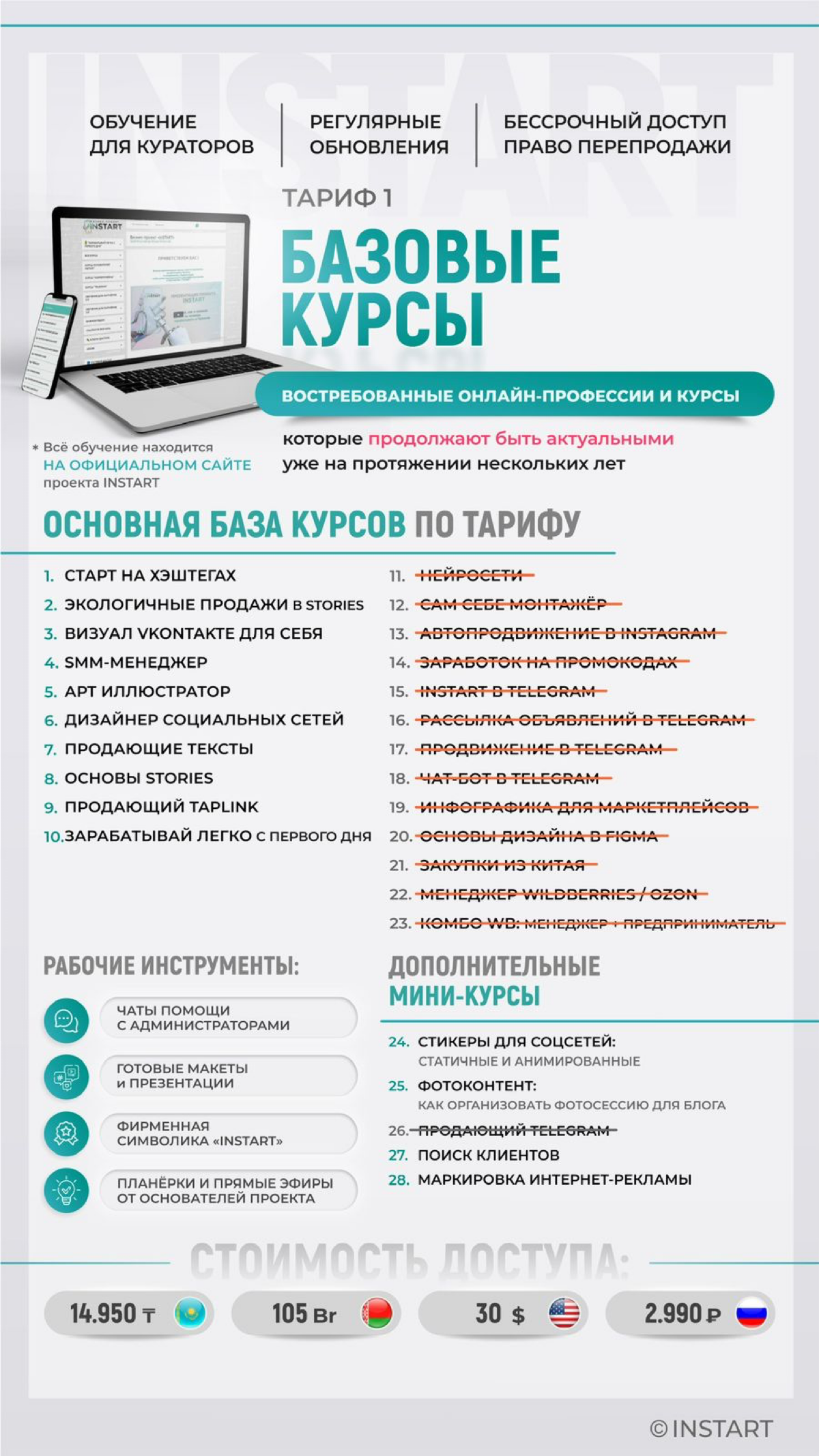 Хочешь зарабатывать онлайн и быть востребованным специалистом?
Платформа INSTART открывает для тебя доступ к лучшим онлайн-курсам, которые помогут освоить популярные профессии и начать зарабатывать уж... | Сетка — социальная сеть от hh.ru