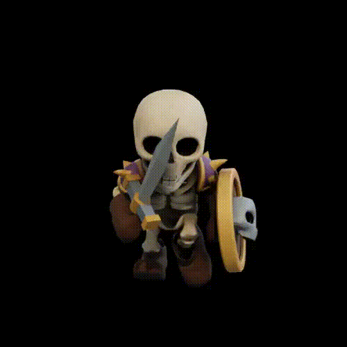 Немного анимированных персонажей!  
#blender #animation #character #gameart | Сетка — социальная сеть от hh.ru