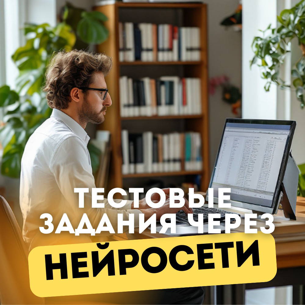 ТЕСТОВЫЕ ЗАДАНИЯ ЧЕРЕЗ НЕЙРОСЕТИ?
Одна моя знакомая, когда искала работу, делала тестовые задания с помощью ChatGPT 🙈
А их у нее было по несколько в неделю
Она полностью решение GPT копировала, но исп... | Сетка — социальная сеть от hh.ru