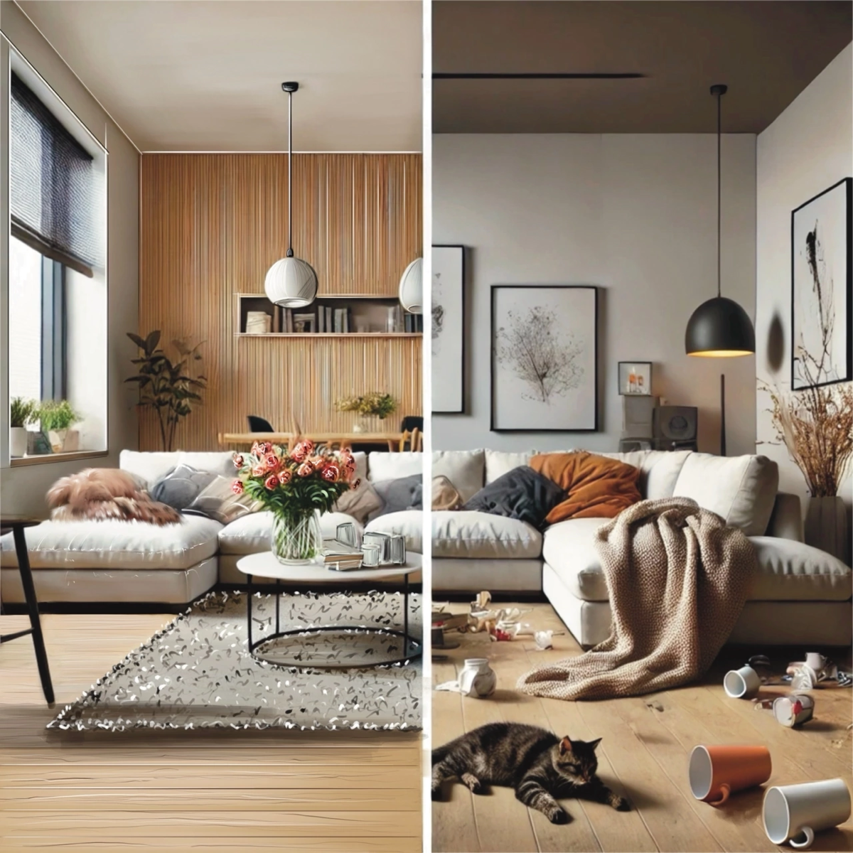 Интерьер мечты VS реальность: узнаёте себя?
🔹 Ожидание:
Ты вдохновляешься красивыми картинками в Pinterest, пересматриваешь каталоги дизайнерских интерьеров и твёрдо решаешь: «В этот раз у меня будет ... | Сетка — социальная сеть от hh.ru