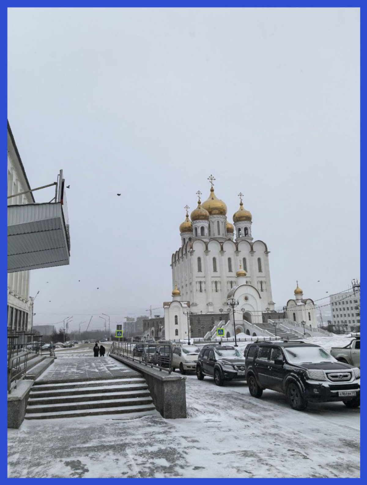 Вчера. Снежок такой удивительный. / Yesterday. The amazing snow. | Сетка — социальная сеть от hh.ru