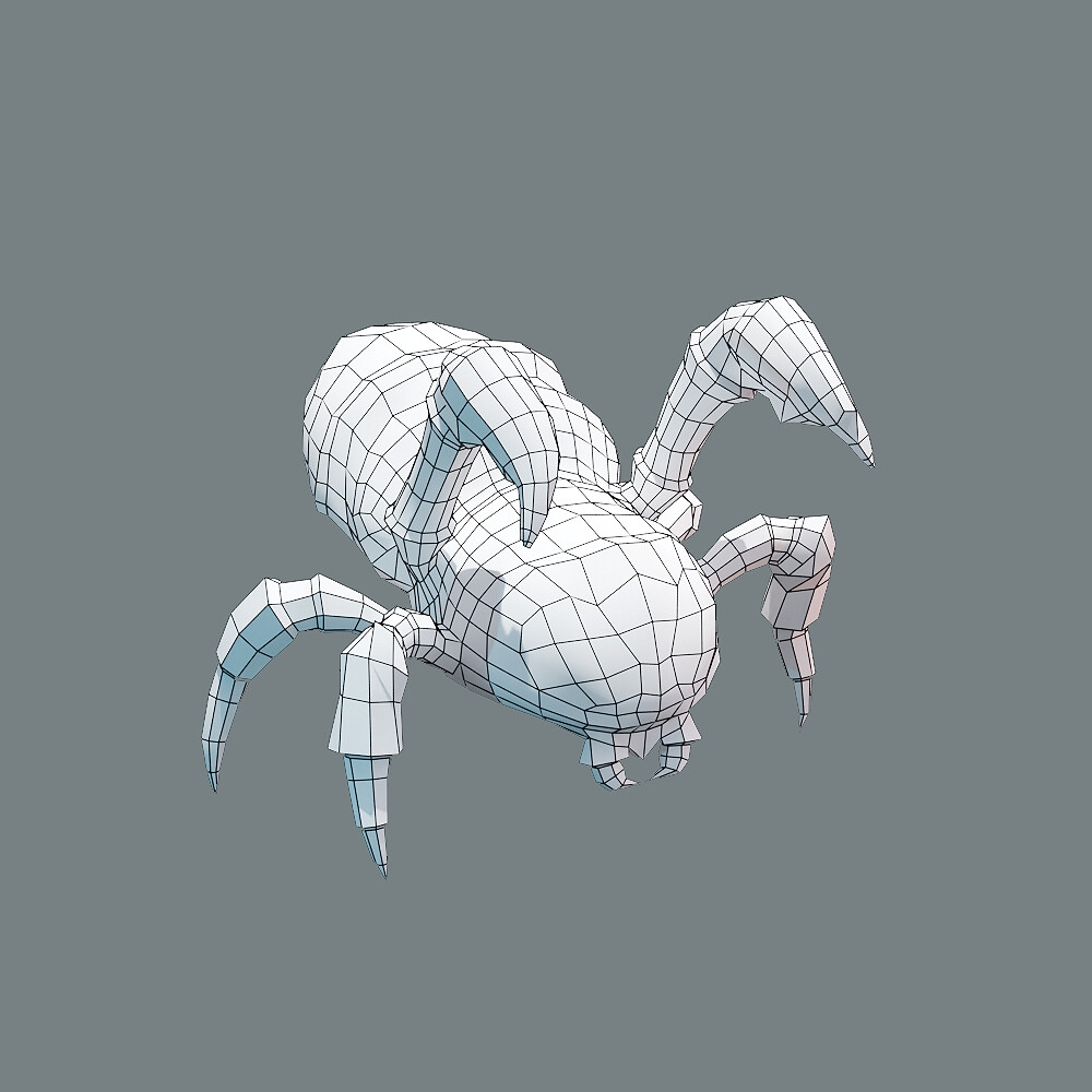 Анимированный инсектоид. Handpaint. | Сетка — социальная сеть от hh.ru